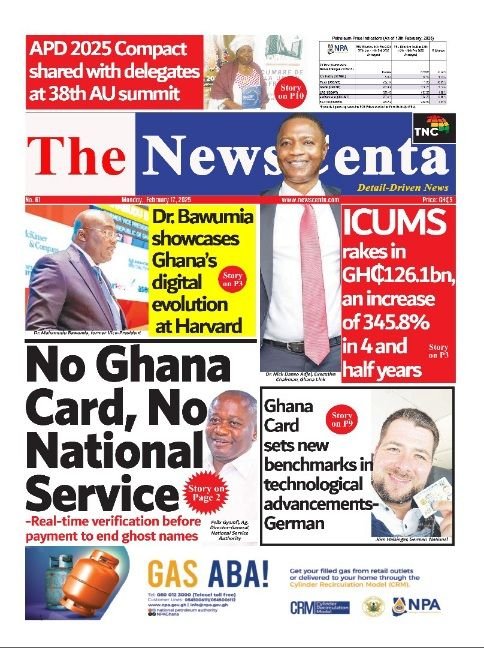 Today Newspaper headlines: February 15, 2025, Monday